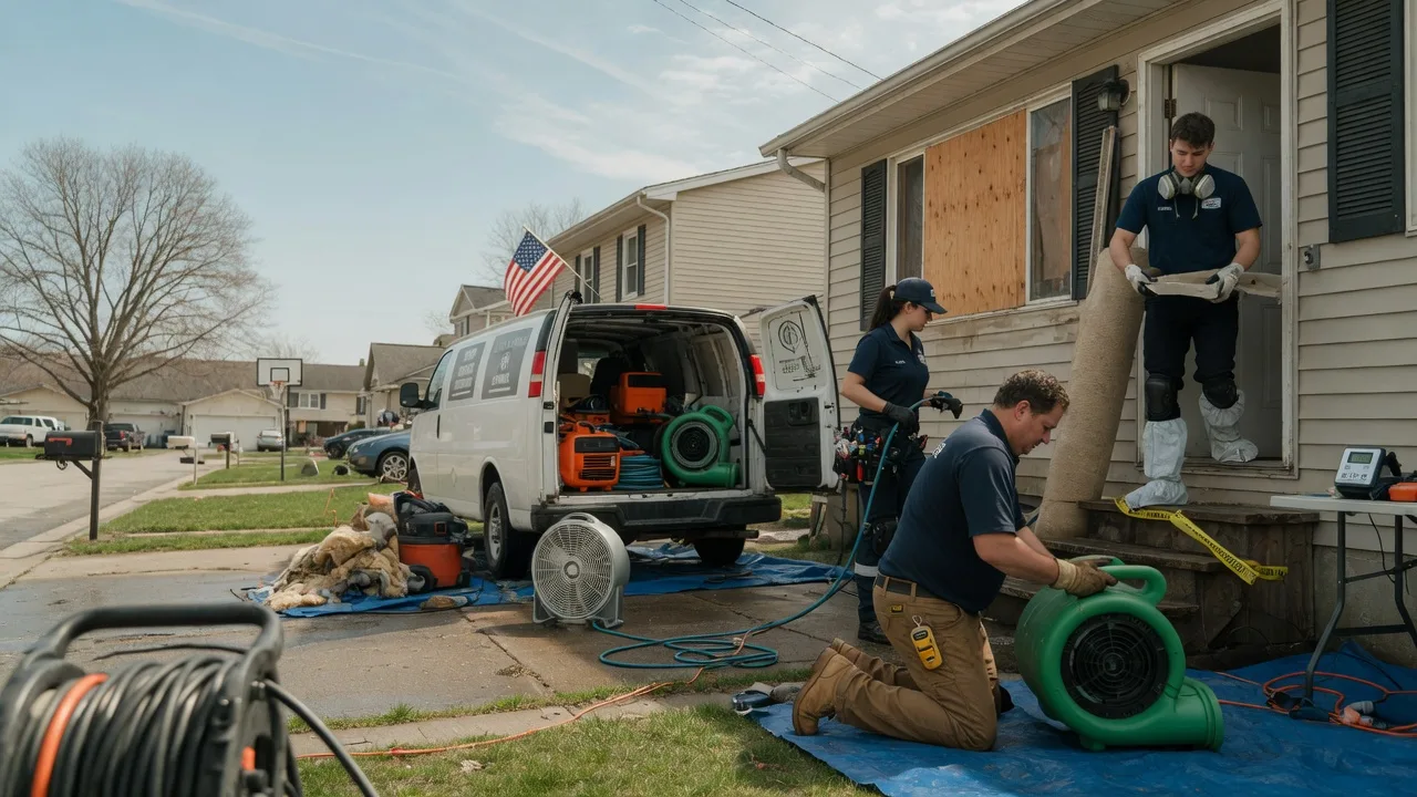 Water Damage Restoration in Addis, LA near me